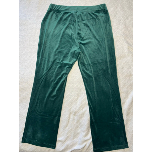 NWT Juicy Couture Bling On Chest & Front Left Hip Evergreen Track Suit Sz L Y2K - Picture 8 of 9